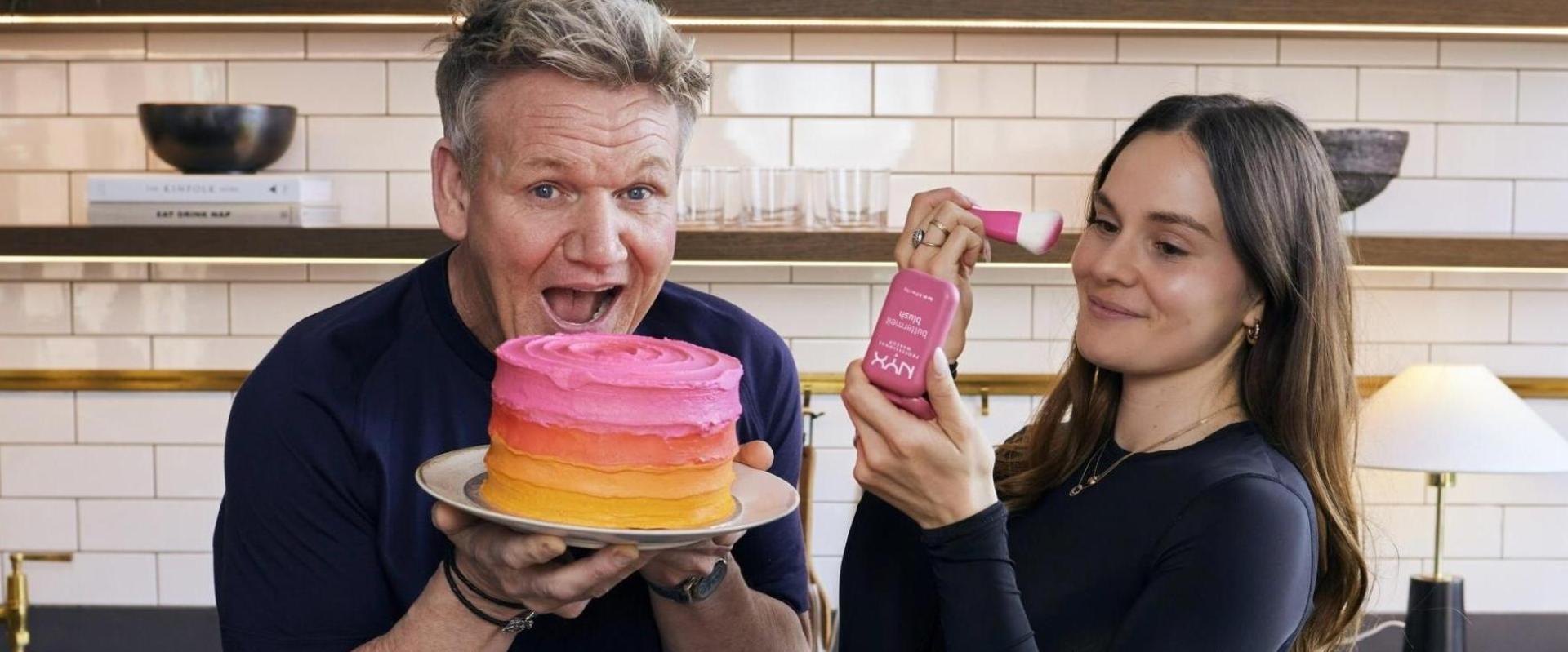 Gordon Ramsay podbija świat urody dzięki współpracy z NYX  